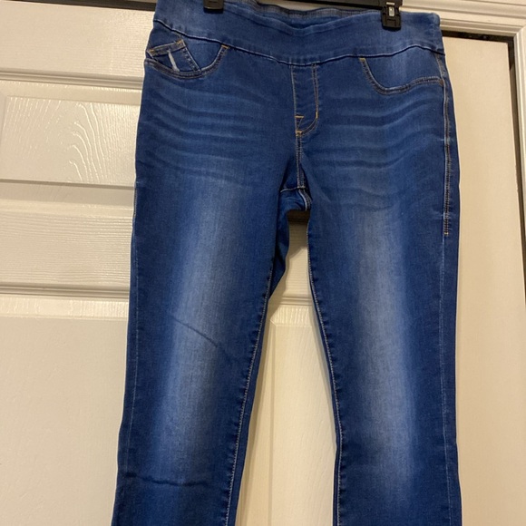 Rock and Republic Fever pull on jeans. Skinny. New condition. Dark blue Size 16 - Picture 5 of 9